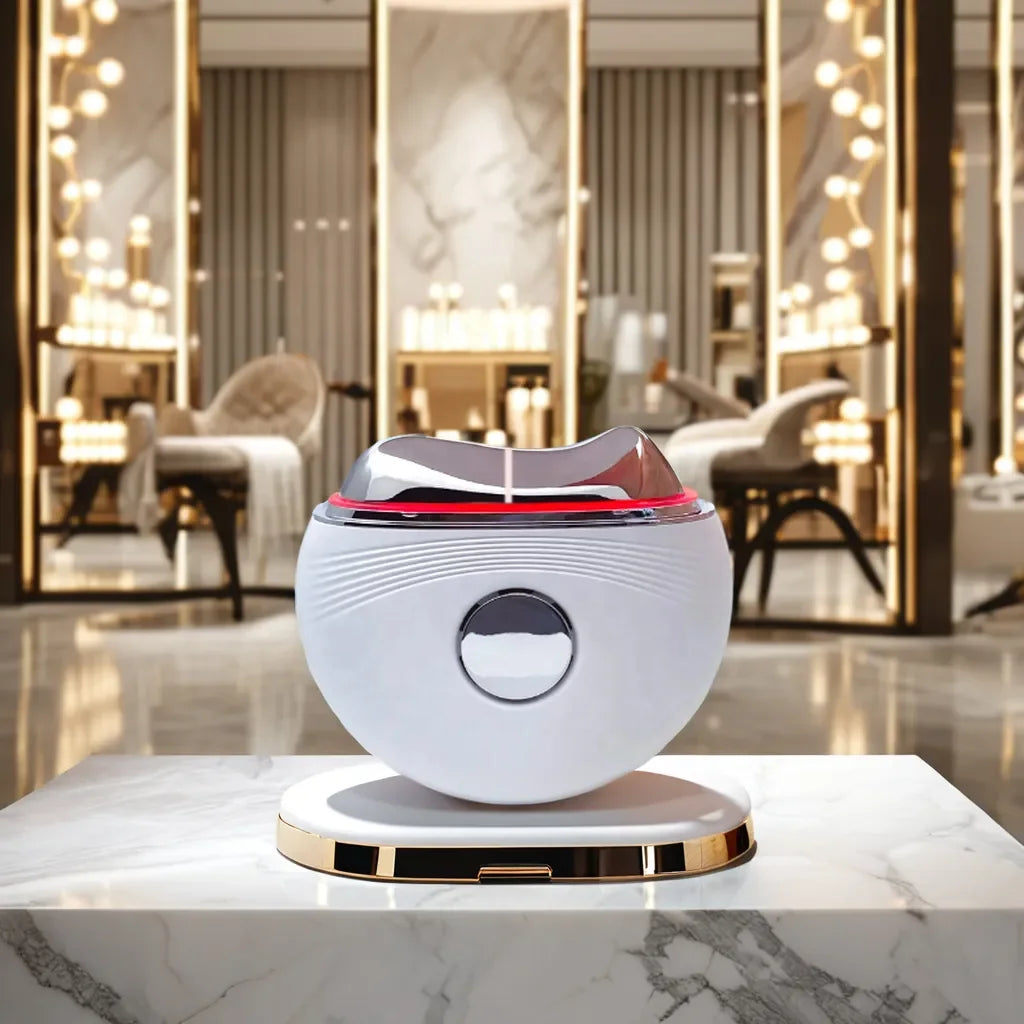 Hot Cold Beauty Device for Anti-Aging Portable Skin Tightening Scrapping Guasha Tool Face Lift Electric Gua Sha Massager