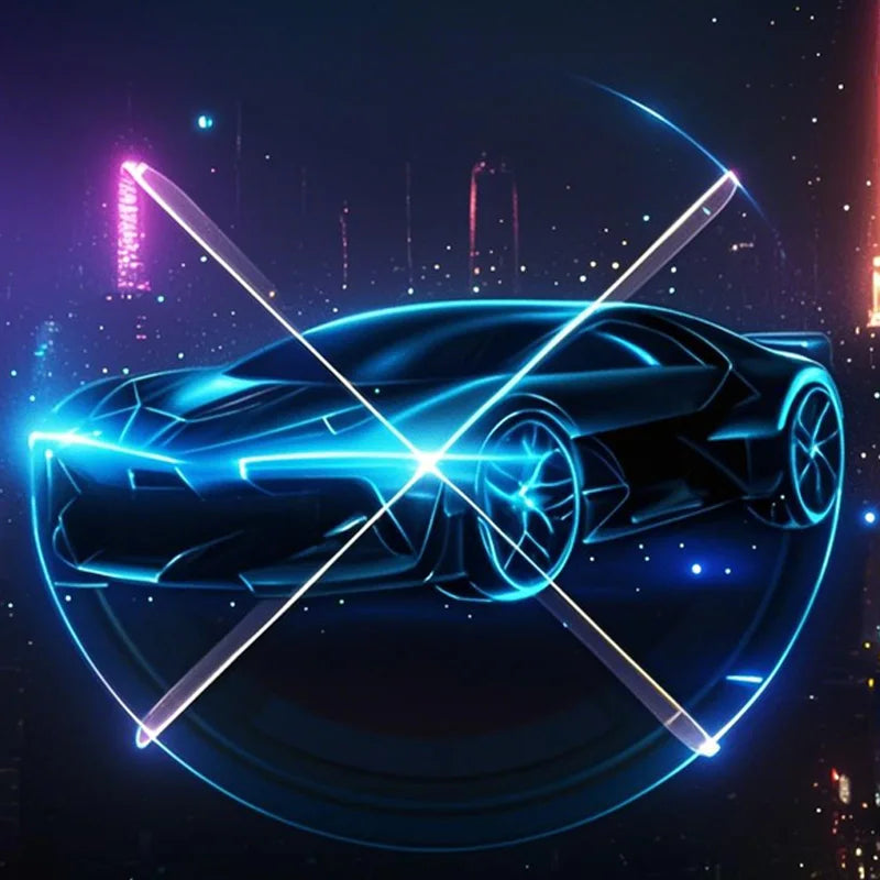 65cm 1280LED Holographic Fan Projector Professional Advertising Display LED Equipment Wholesale Supplies Hologram Holigram