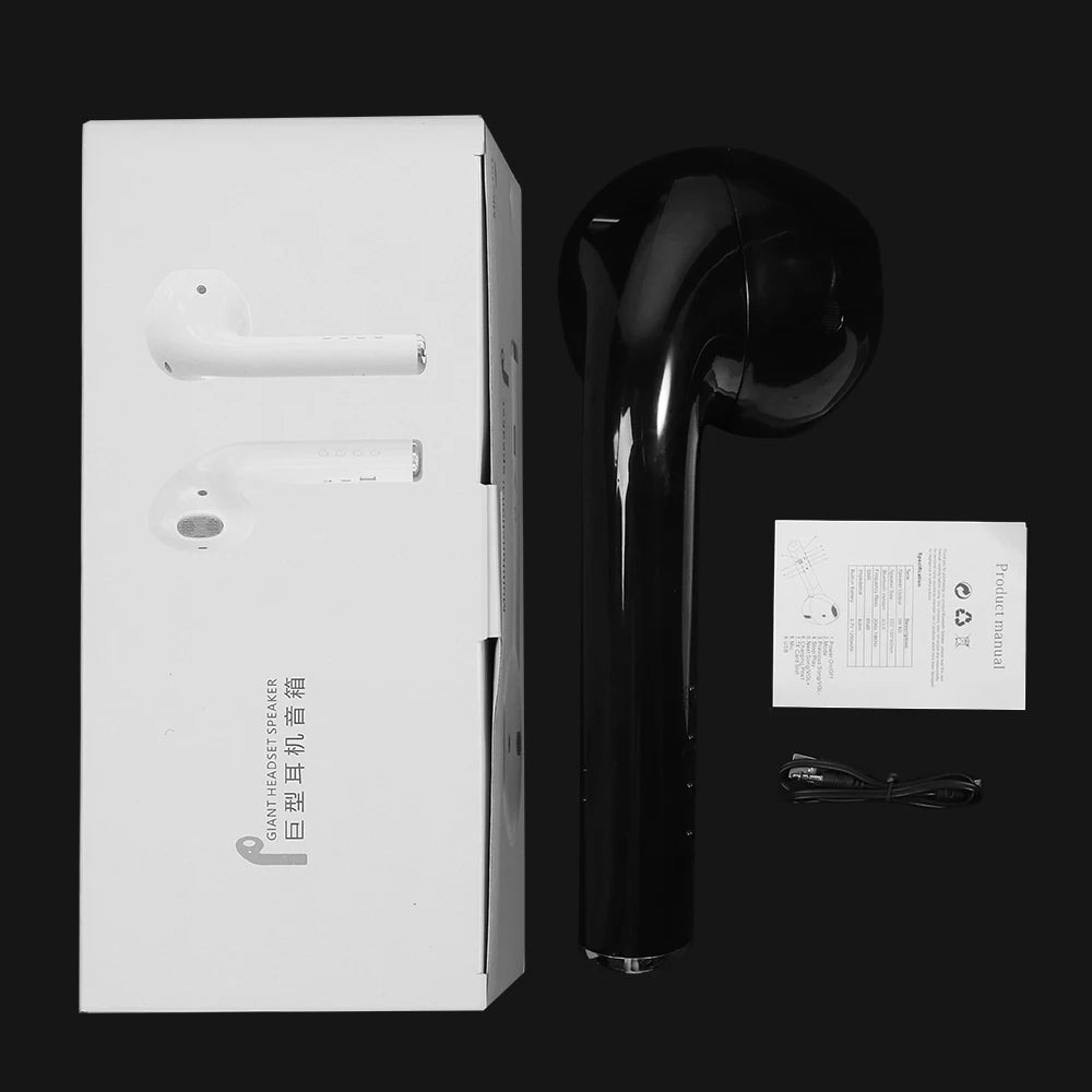 Hot Sale,Speakers,Giant Headset Bluetooth Speaker,TWS,Big Earphone Wireless Portable Speaker,With FM,Mic,TF,AUX,Funny,Cool,Gift