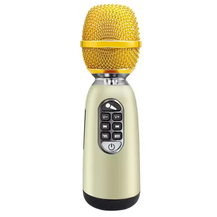 YOFITS L-1238 20w Small Mini Hand Blutooths Wireless Karoke Singing Microphone for Mobile Phone