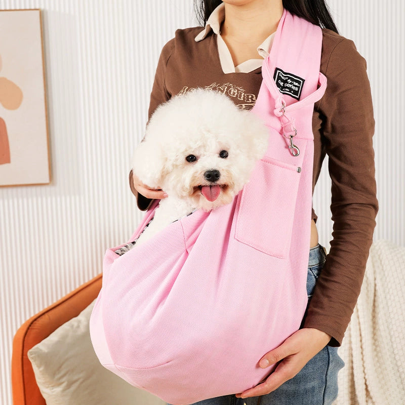 Crossbody Cat Bag Pet Outing Portable Backpack Small Size Dogs Dog Outing Handy Gadget Cat Outerwear Chest Pocket Cat Bag