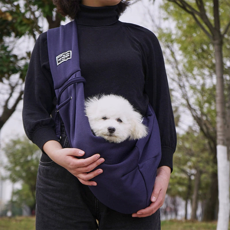 Crossbody Cat Bag Pet Outing Portable Backpack Small Size Dogs Dog Outing Handy Gadget Cat Outerwear Chest Pocket Cat Bag