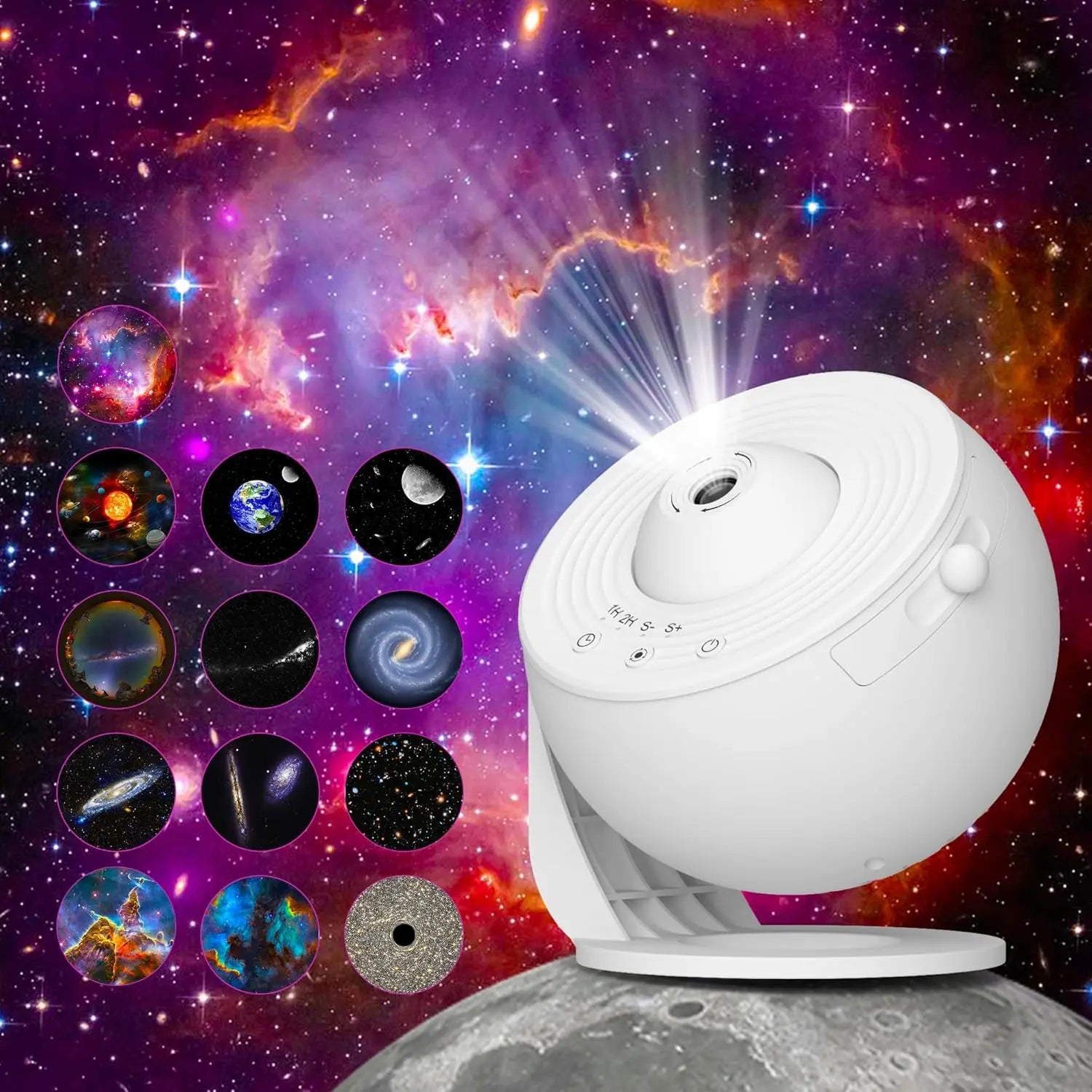 Galaxy Projector for Bedroom Home Planetarium Projector Lamp LED Space Galaxy Lamp Ceiling Room Decor for Kids Adults Projector