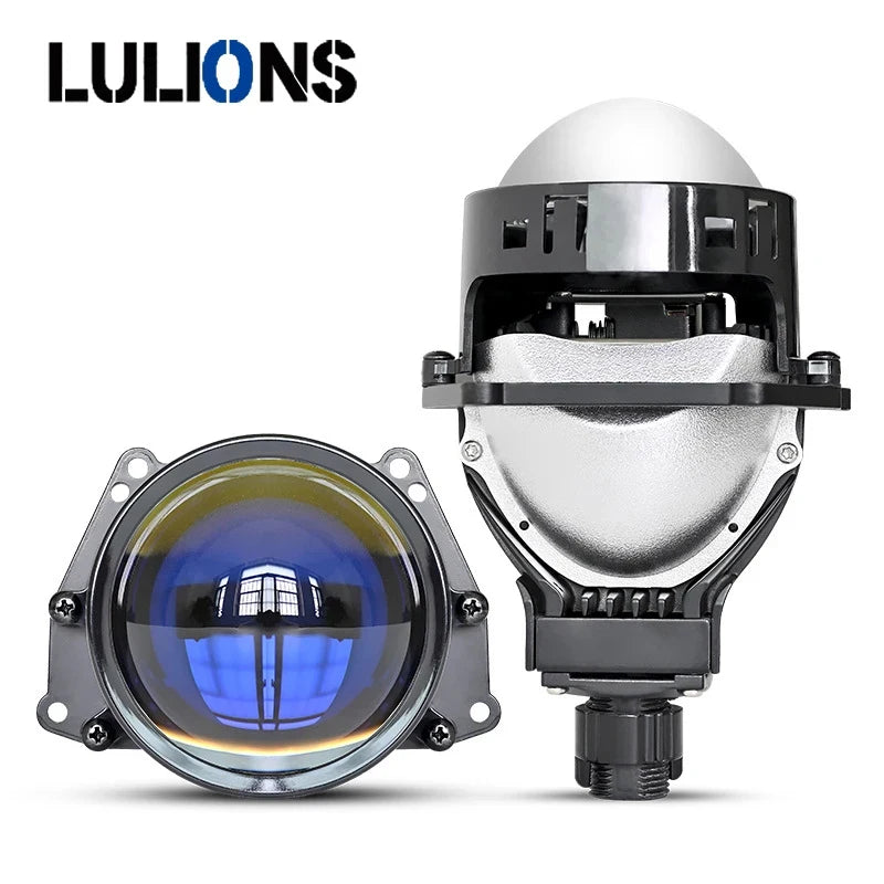 2pcs Bi LED Projector Lenses 3 Inch For Headlight Hella 3R G5 6000K Auto Lamp  Car Lights Retrofit Kits Hyperboloid Lens