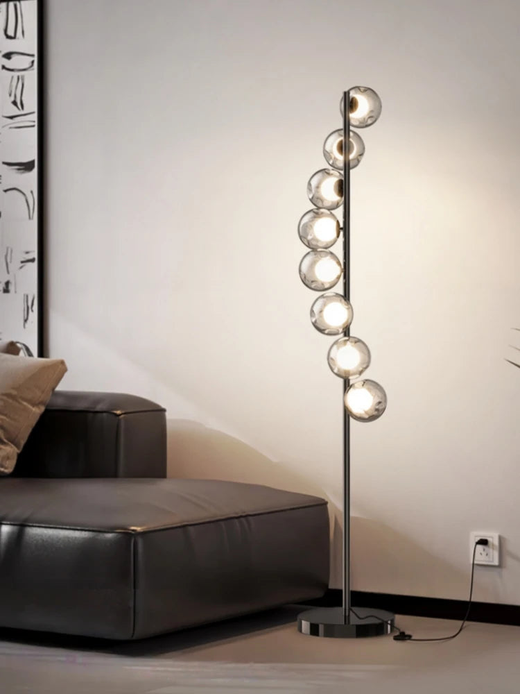 Luxury Modern LED Floor Lamps For Living Room Sofa Bedroom Bedside Stand Lights Hotel Villa Study Lustre Home Decoration Fixture