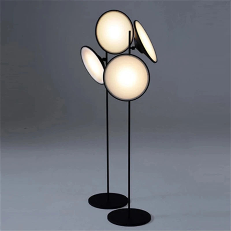 Bulat Floor Lamp Led Nordic Simple design lamp replica Living Room stand light Double Horn  Bedside Lamparas decor sofas lights
