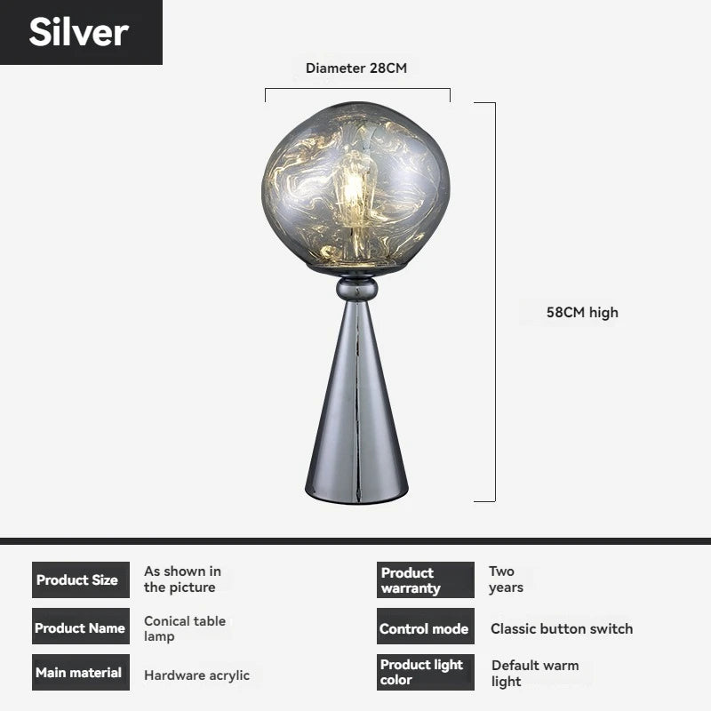 Floor Lamp Black For Living Room Bedroom Post-Modern Corner Floor Lamps With Smoke Gray Shade Standing Lights Table Lamp