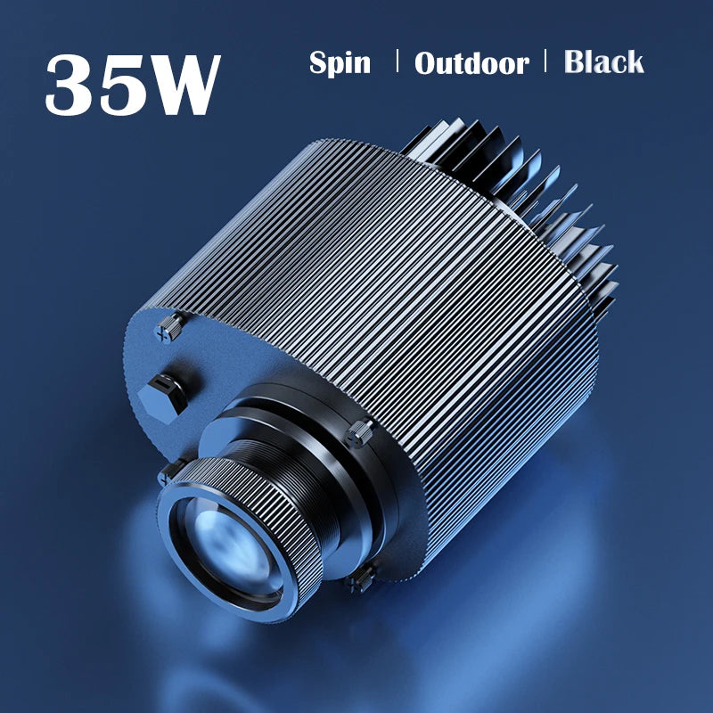 Hd Led Gobo Projector With Custom Logo Rotate Advertising Sign Projected Ip67 Waterproof For Indoor Head And Outdoor Door Use