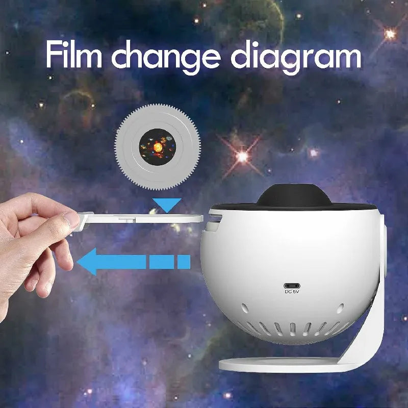 Galaxy Projector for Bedroom Home Planetarium Projector Lamp LED Space Galaxy Lamp Ceiling Room Decor for Kids Adults Projector