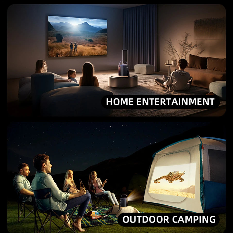 2025New HY6 Android 9.0 Projector 4K Electron Focus Projector Wifi6 BT5.0 LED Projector 4K Full HD Home Theater Beamer Proyector