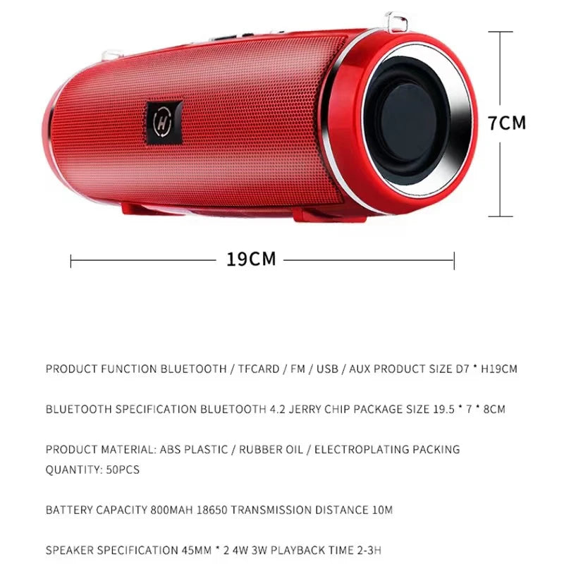 Xiaomi High Quality High-power Bluetooth Speaker Portable Bass Outdoor Wireless Audio 3D Surround 200W Bluetooth Speaker Tws/