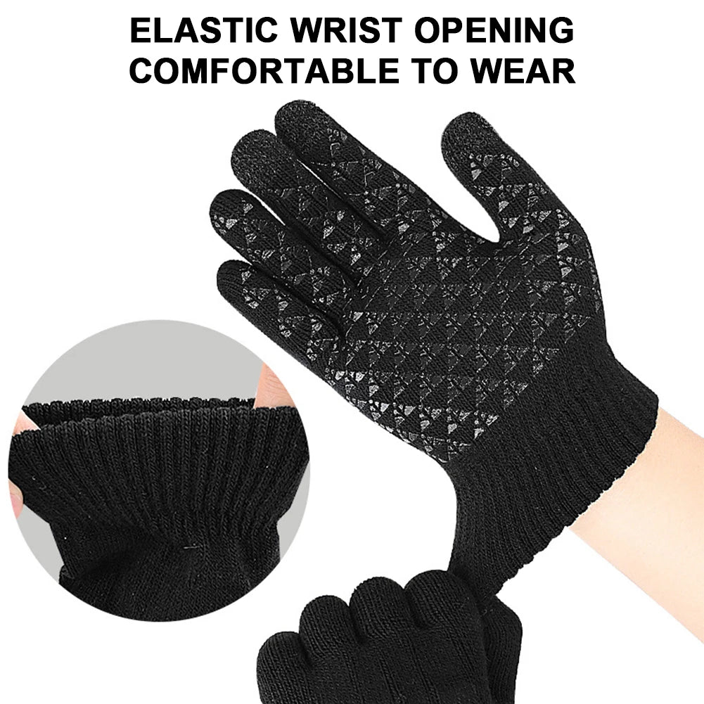 Electric Heating Gloves Men Women USB Heated Gloves Winter Motorcycle Skiing Snowboarding Touch Screen Full Finger Snow Gloves