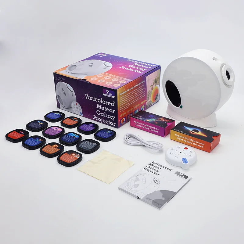 Galaxy Projector Planetarium Night Light Meteor 13 in 1 Ultra Clear Projector For Room Decoration Gift