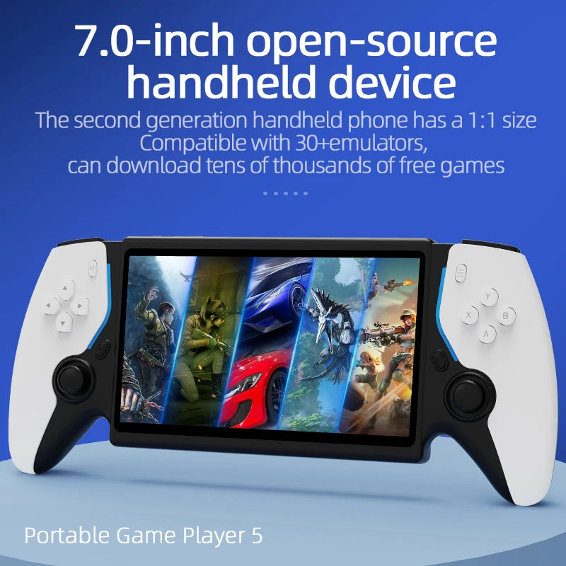 Project X Portable Pocket Pro Video Game Console 256G Games 4.3” IPS Screen Support PS1 CPS2 Retro Gaming Dual Speaker Stereo