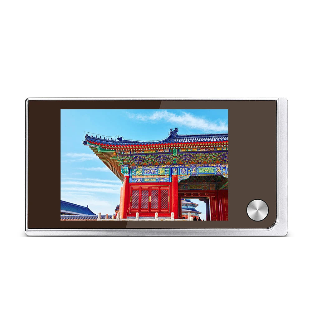 Wsdcam 3.5 inch Digital Door Viewer Camera 120° Wireless Doorbell Smart Home Door Camera Peephole Doorbell with Monitor Mirilla