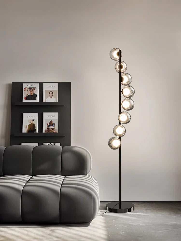 Luxury Modern LED Floor Lamps For Living Room Sofa Bedroom Bedside Stand Lights Hotel Villa Study Lustre Home Decoration Fixture