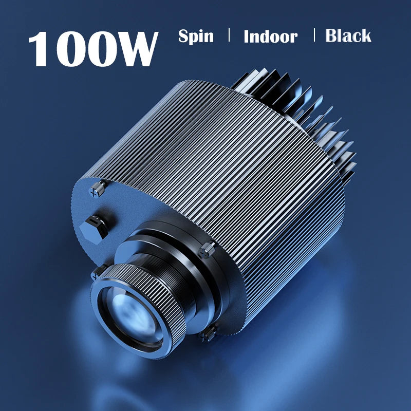 Hd Led Gobo Projector With Custom Logo Rotate Advertising Sign Projected Ip67 Waterproof For Indoor Head And Outdoor Door Use