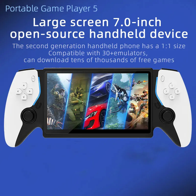 Project X Portable Pocket Pro Video Game Console 256G Games 4.3” IPS Screen Support PS1 CPS2 Retro Gaming Dual Speaker Stereo