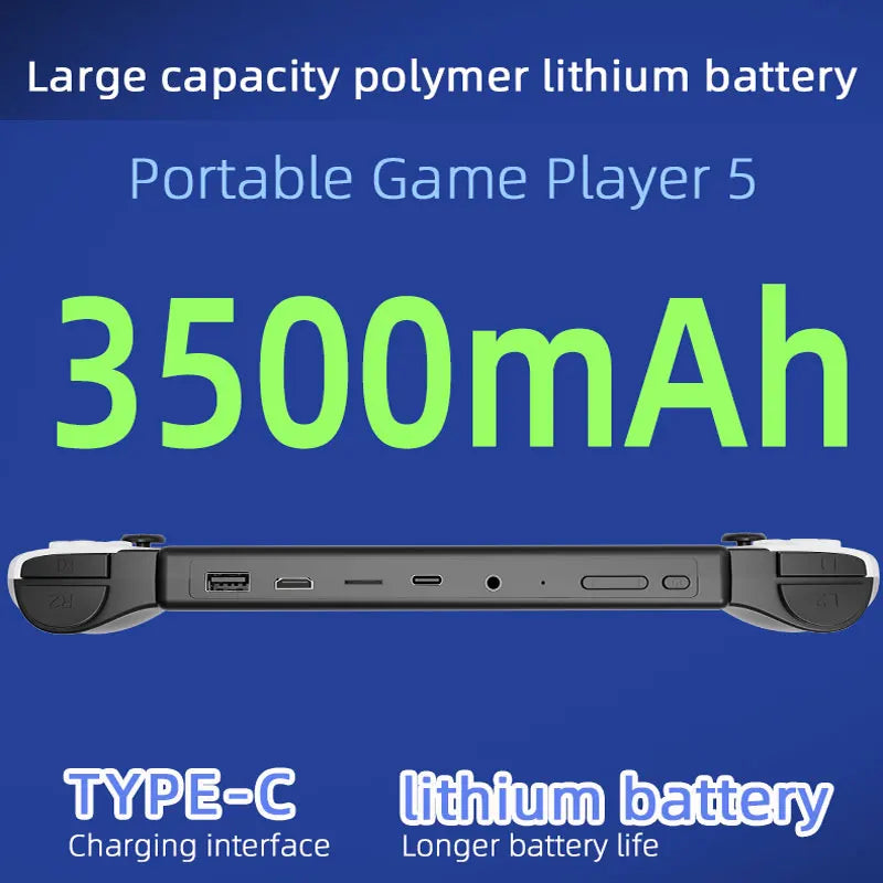 Project X Portable Pocket Pro Video Game Console 256G Games 4.3” IPS Screen Support PS1 CPS2 Retro Gaming Dual Speaker Stereo