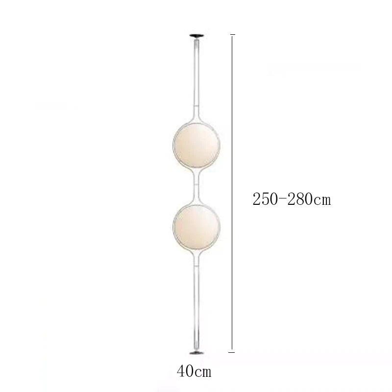 Modern Design LED Ball Floor Lamp for Living Room Hotel Bedroom Floor Lights Ball Bedside Floor Lamp Art Deco Standing Light