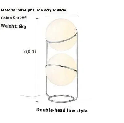 Modern Design LED Ball Floor Lamp for Living Room Hotel Bedroom Floor Lights Ball Bedside Floor Lamp Art Deco Standing Light