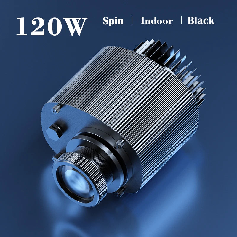 Hd Led Gobo Projector With Custom Logo Rotate Advertising Sign Projected Ip67 Waterproof For Indoor Head And Outdoor Door Use