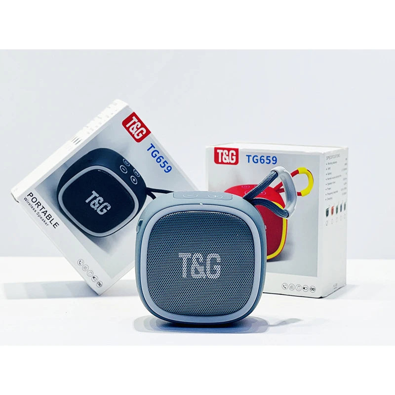 Portable Bluetooth Speaker Radio FM Sound Box Music Bass Mp3 Caixa De Som Small Woofer Column Mini Wireless Waterproof Subwoofer