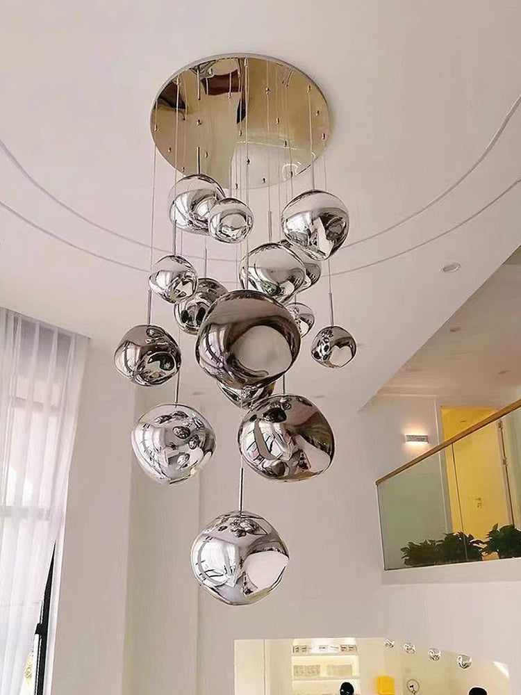 Modern Lava LED Pendant Lights Lighting LOFT Living Room Bedroom Decoration Hanging Lamp Suspension Luminaria Cafe Light Fixture