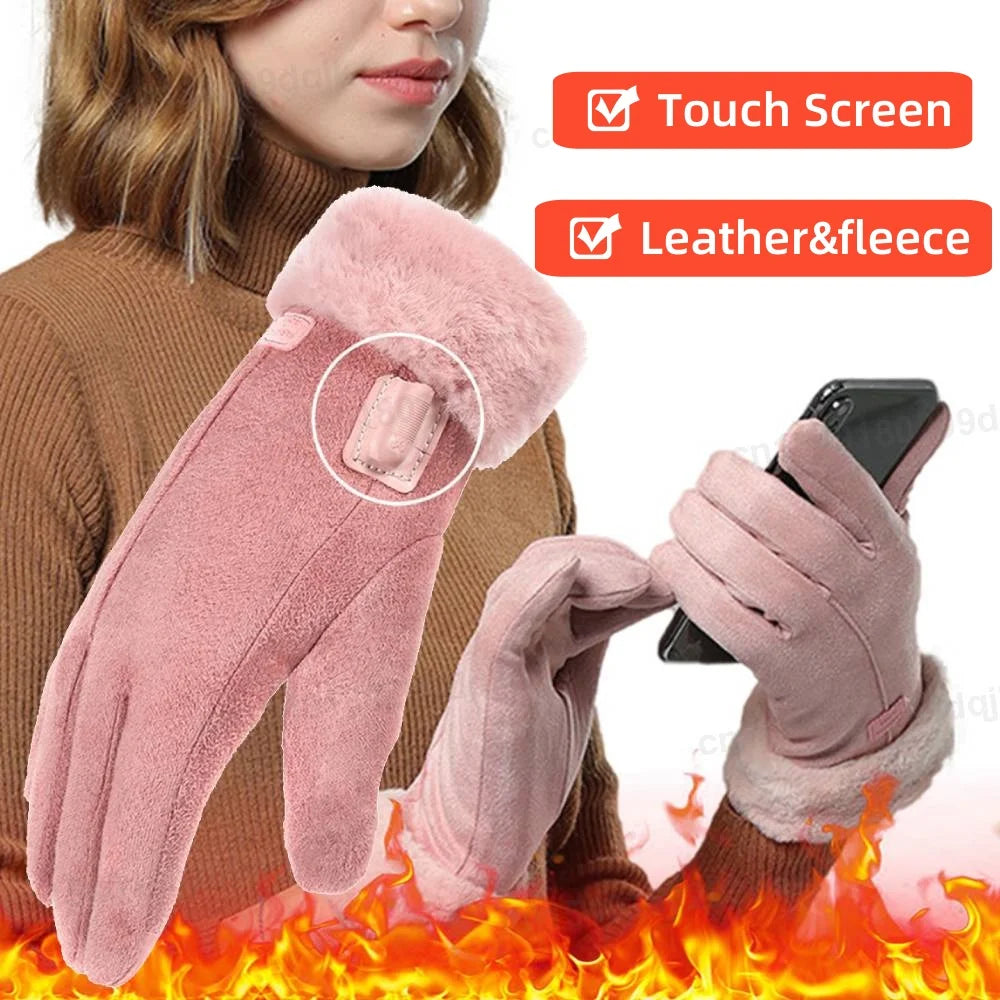 USB Warm Hand Heating Gloves Ergonomics Touch Screen USB Electric Heating Gloves Constant Temperature for Indoor Home Outdoor