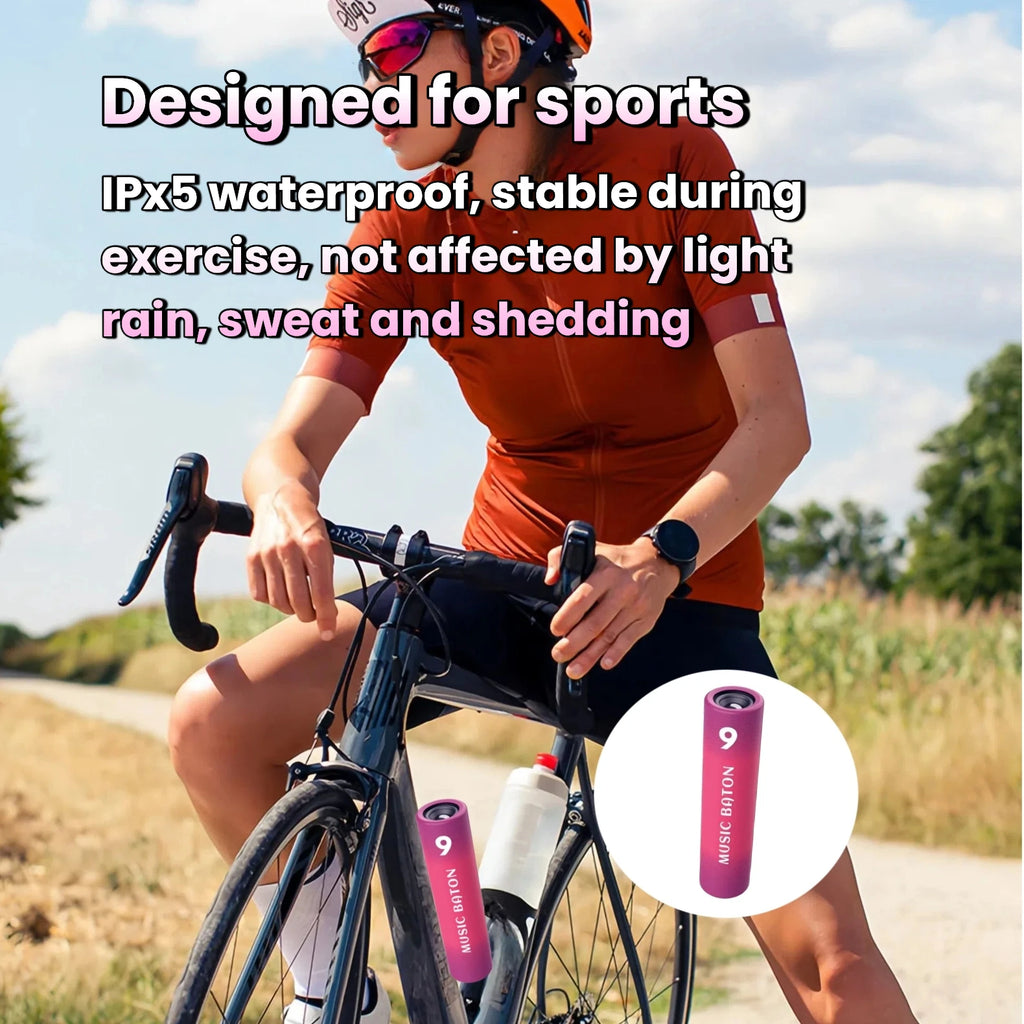 Bluetooth Speaker,5.3 Bluetooth Speakers Wireless  with Radios Support And 2000Mah Power Bank Function Support TF Card for sport