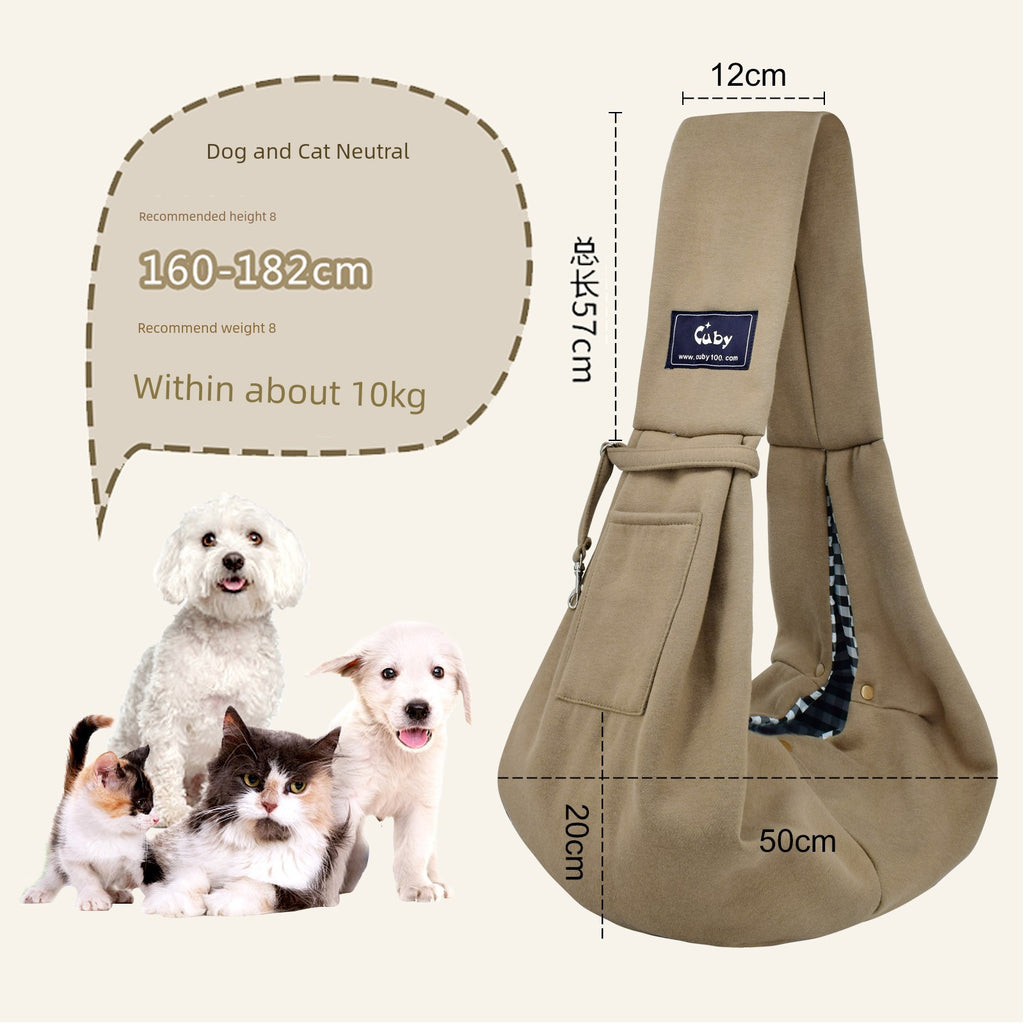 Crossbody Cat Bag Pet Outing Portable Backpack Small Size Dogs Dog Outing Handy Gadget Cat Outerwear Chest Pocket Cat Bag