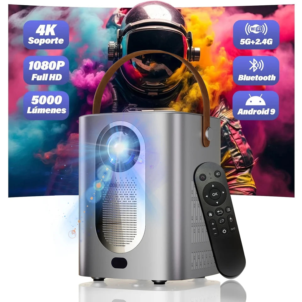 2025New HY6 Android 9.0 Projector 4K Electron Focus Projector Wifi6 BT5.0 LED Projector 4K Full HD Home Theater Beamer Proyector