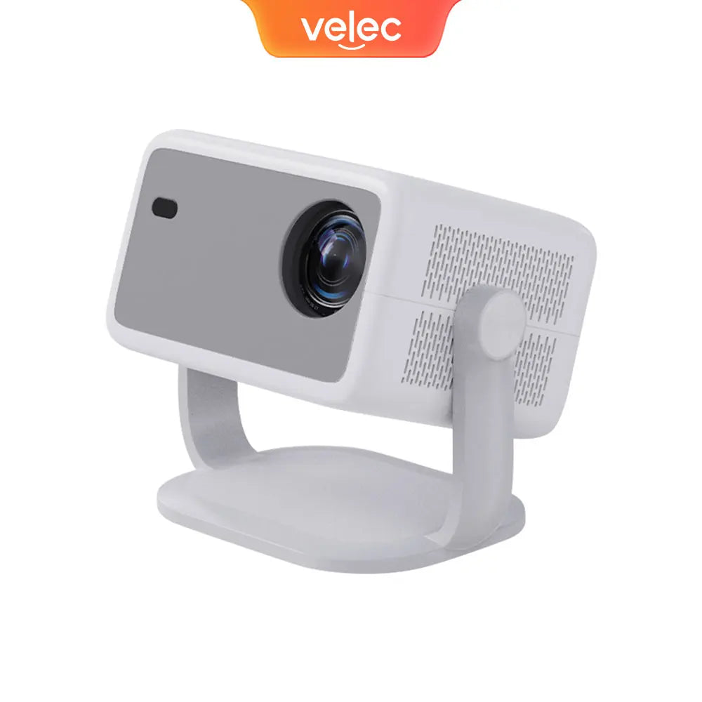 Velec Netflix Certification Projector Android 13 4K Native 1080P 650ANSI With Auto Focus Wifi6 BT5.2 360° Home Outdoor Projector