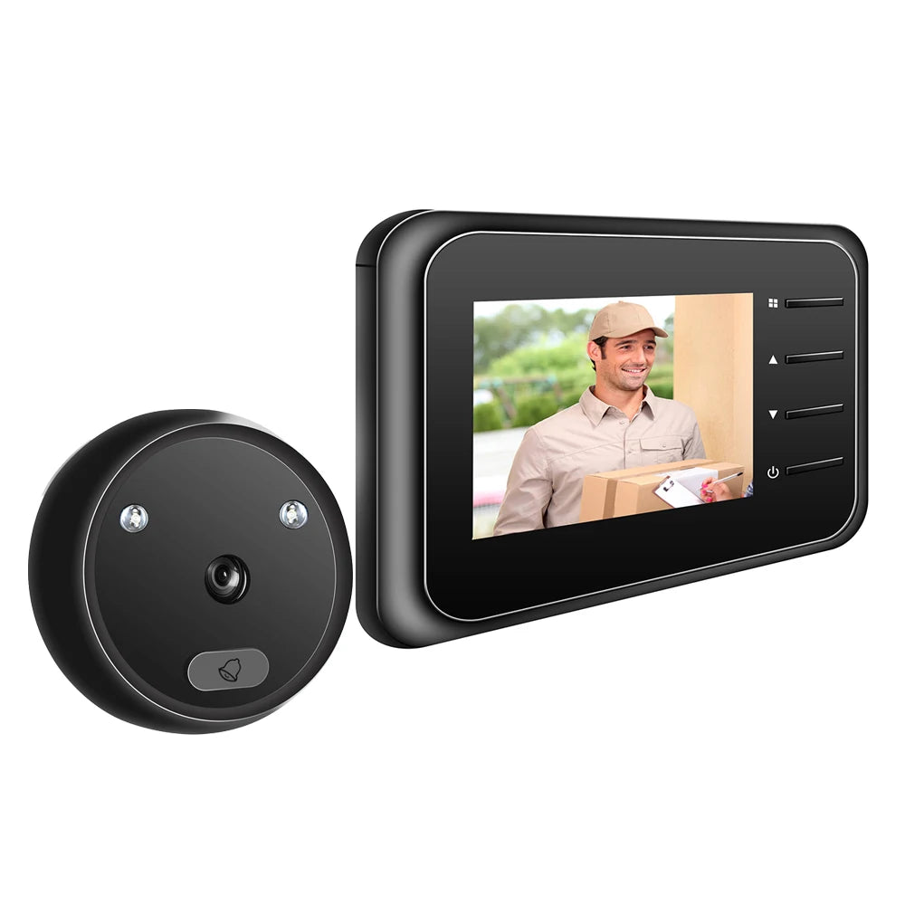 Doorbell Door Viewer Camera Door Peephole with Wireless Monitor Live View Available Digital Night Vision Photo Shooting