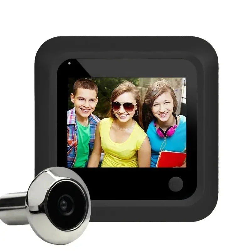 Digital Door Viewer 2.4" LCD with Photo Storage 145 Degree Lens View Support TF Card Electronic Door Viewer for Home Security