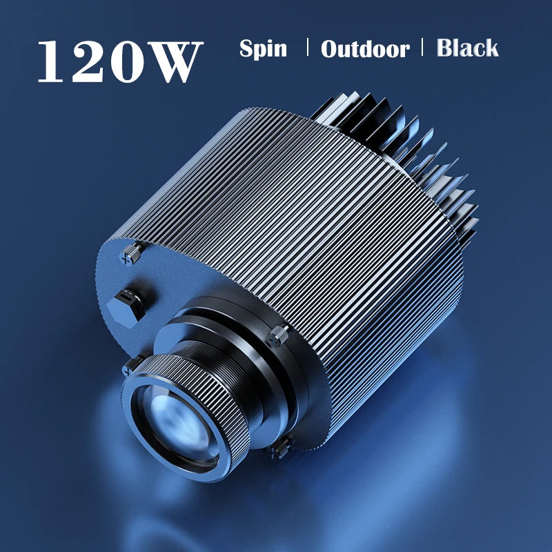 Hd Led Gobo Projector With Custom Logo Rotate Advertising Sign Projected Ip67 Waterproof For Indoor Head And Outdoor Door Use